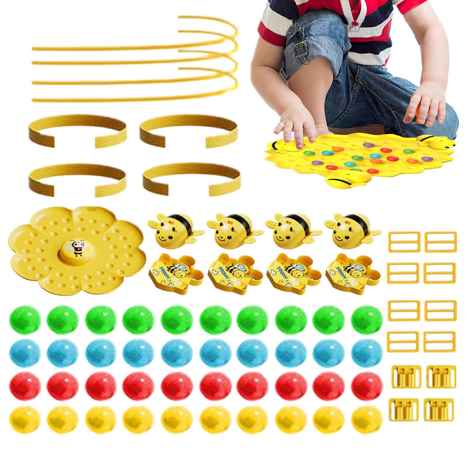 Kids Outdoor Games For Party - Educational Magnetic Bee Toy - Portable