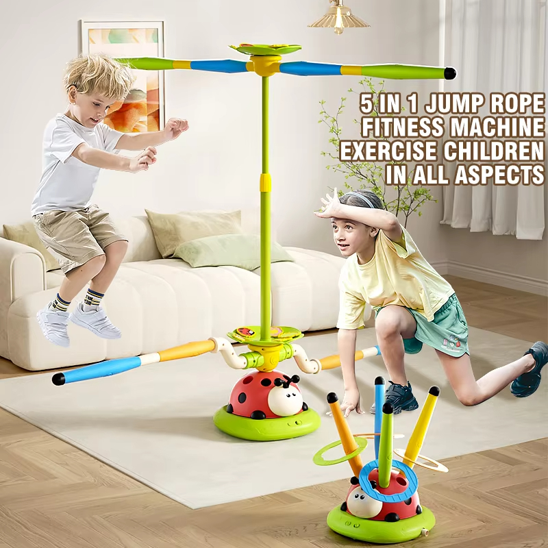 Kids Outdoor Jumping Toys - Musical Jump Sports Toys 5 in