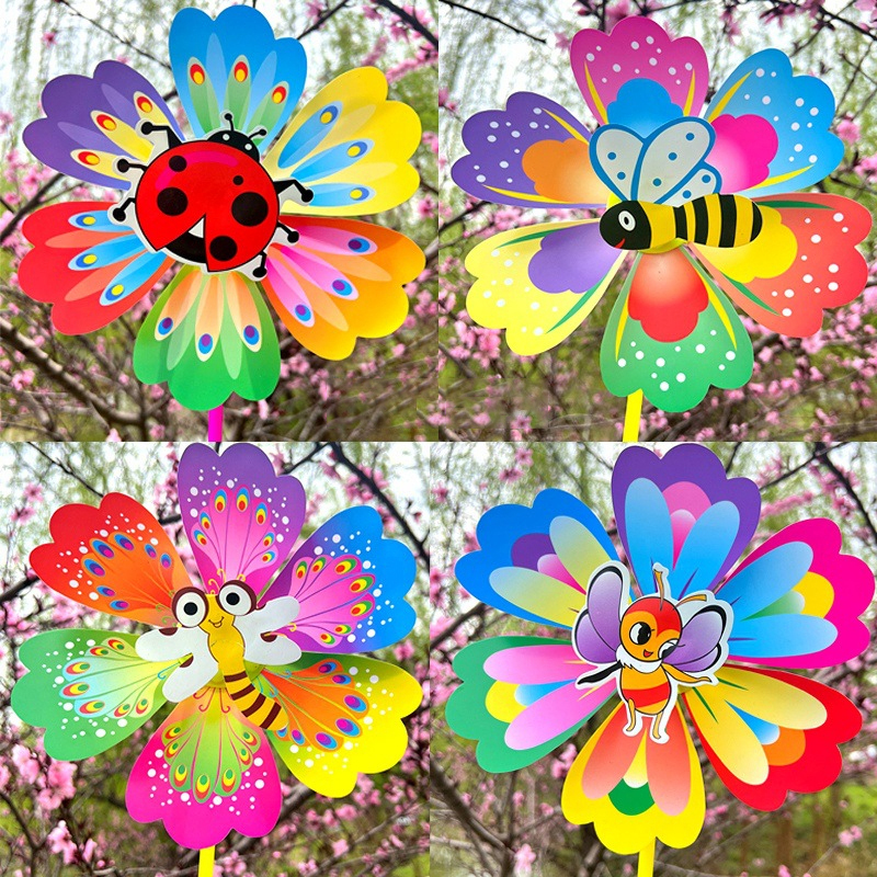 Kids Outdoor Yard - 1Pcs Cartoon Flower Shaped Insect Handheld