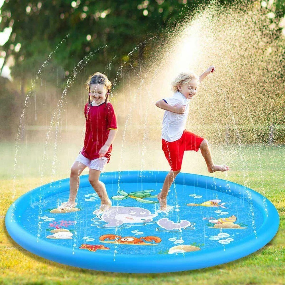 Sprinkler Splash Pad - Children Play Splash Pad,Outdoor Water Toy,Summer