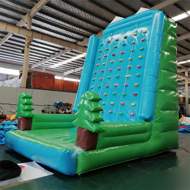 Kids Outdoor Climbing Wall - Bouncy Castle Outdoor Commercial Sport Games