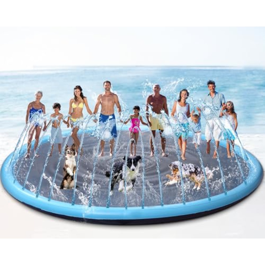 Sprinkler Splash Pad - 18 ft Giant Inflatable Splash Pad