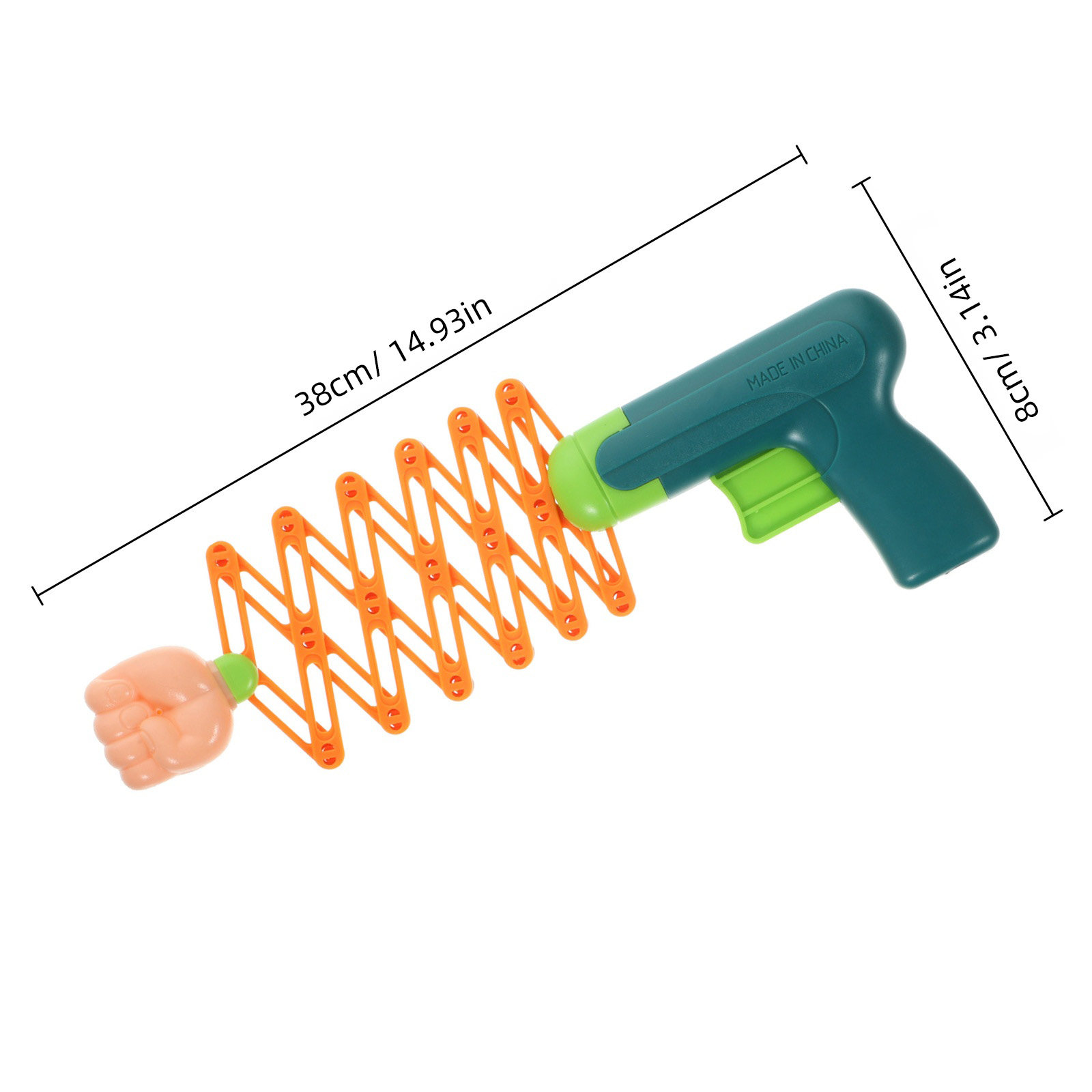 2Pcs Telescopic Spring Fists C - Kids Outdoor Games For Party recension och pris