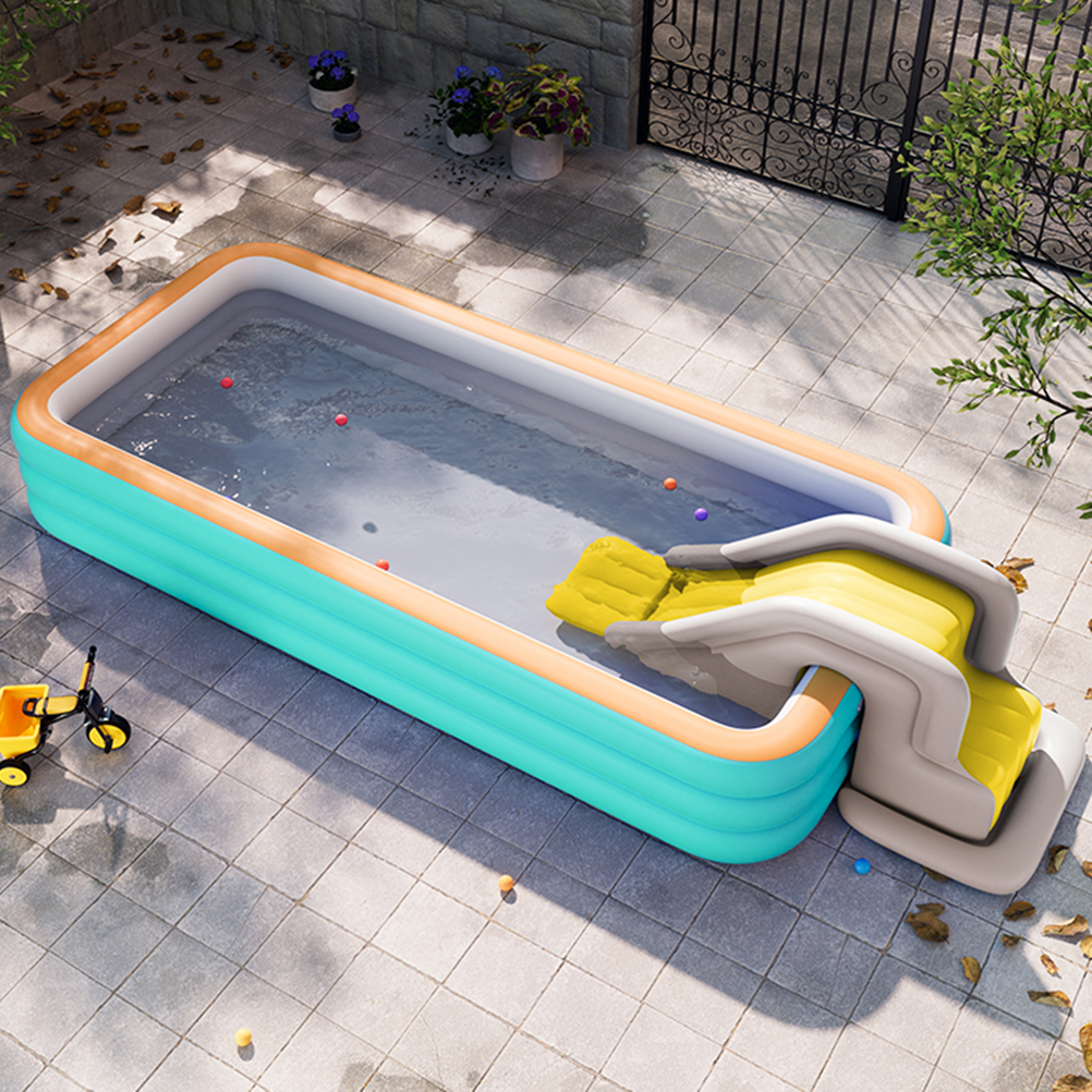 Inflatable Water Slide Compact - Kids Outdoor Climbing Wall recension och pris