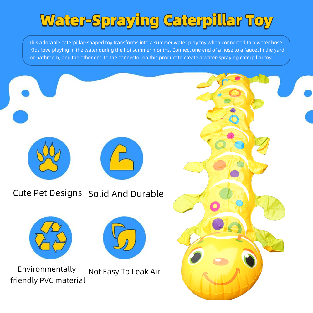 Caterpillar Sprinkler Pad Spla - Sprinkler Splash Pad recension och pris