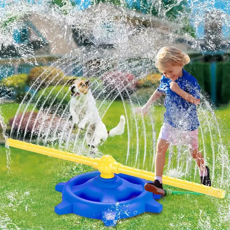 360 Degree Water Sprinkler Rot - Kids Outdoor Yard recension och pris