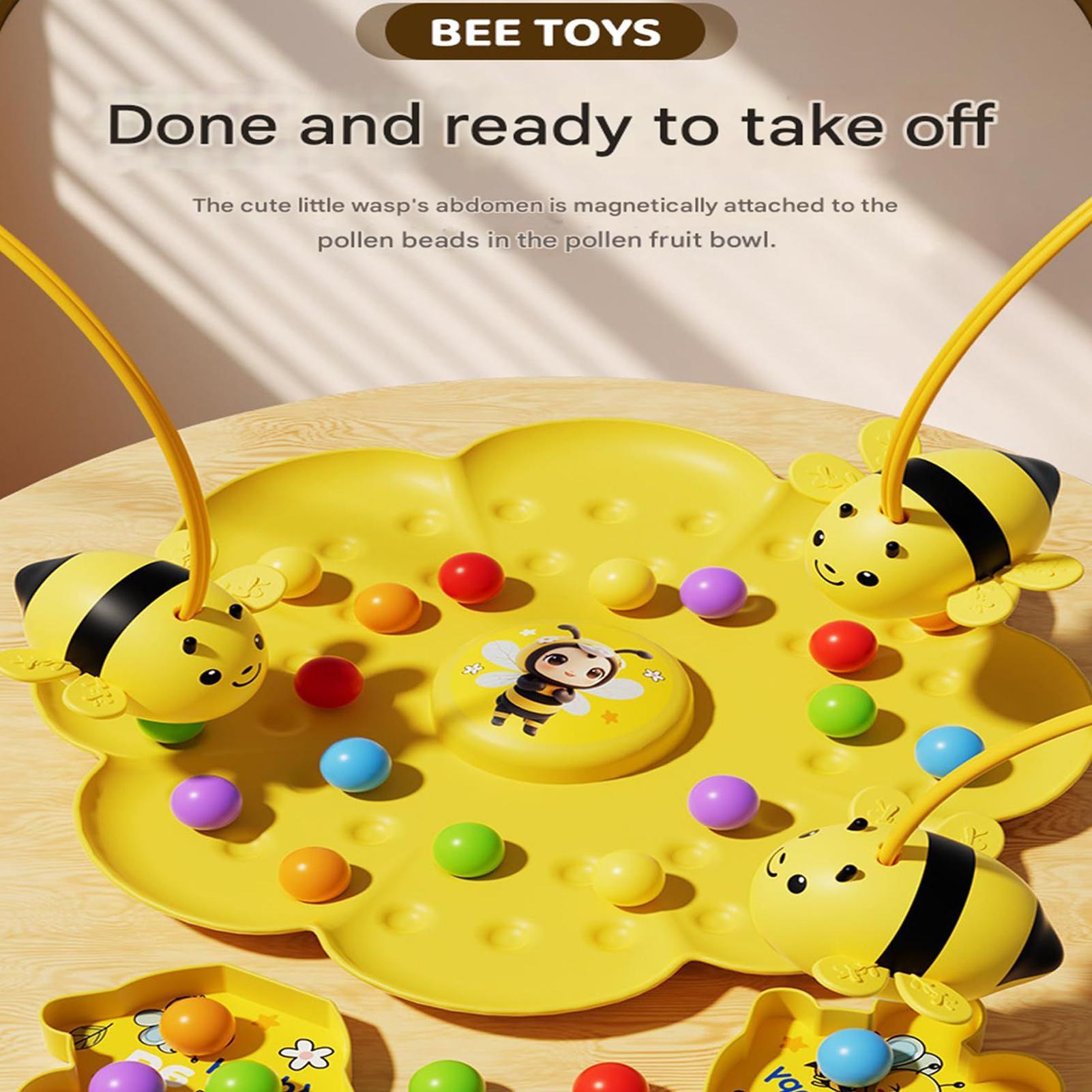Educational Magnetic Bee Toy - - Kids Outdoor Games For Party recension och pris