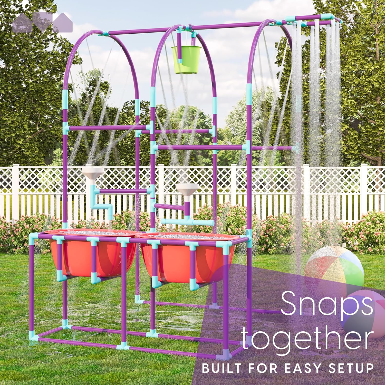 Kids Water Sprinkler Toy Water - Kids Outdoor Water Table recension och pris