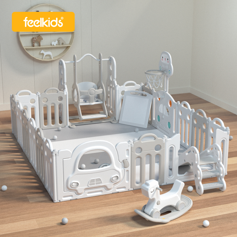 Feiqitoy Plastic Playard Porta - Kids Outdoor Yard recension och pris