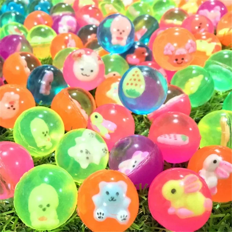 1PC 25mm Jumping Rubber Ball T - Kids Outdoor Jumping Toys recension och pris