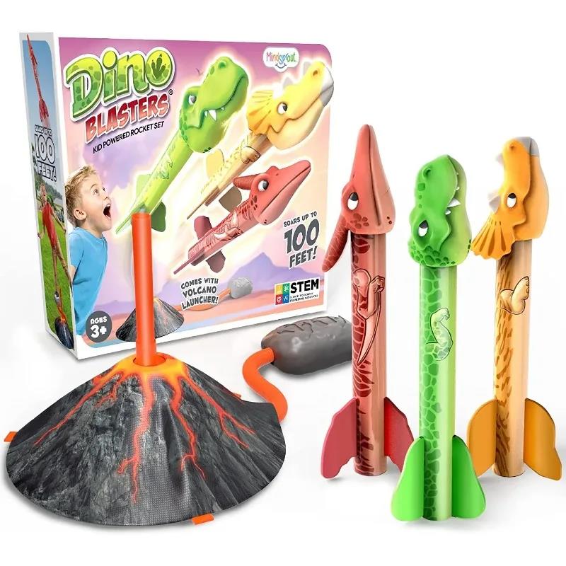 Flying Dinosaur Rocket Launche - Kids Outdoor Jumping Toys recension och pris