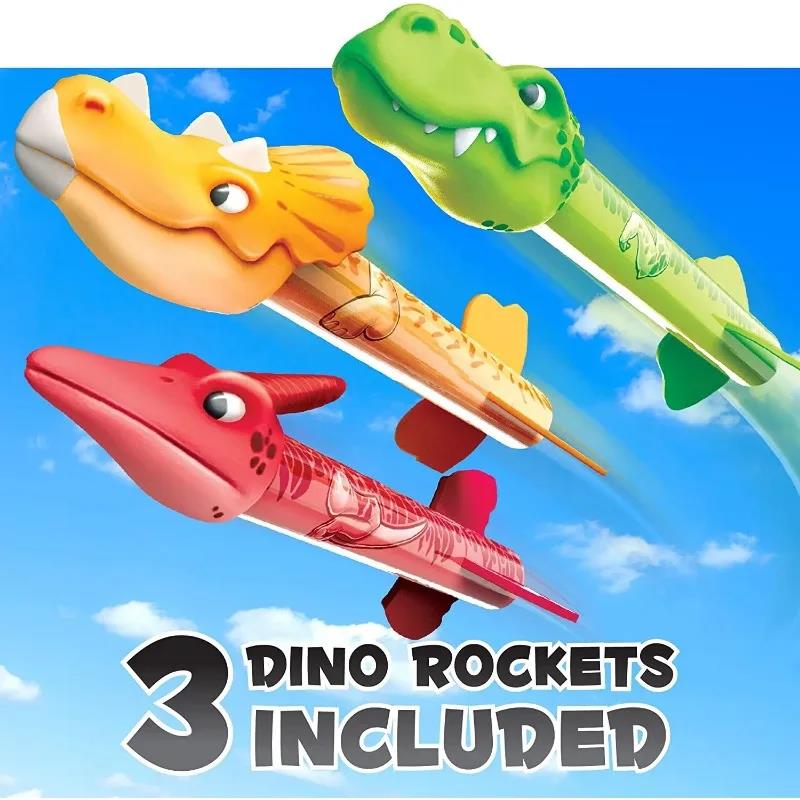 Flying Dinosaur Rocket Launche - Kids Outdoor Jumping Toys recension och pris