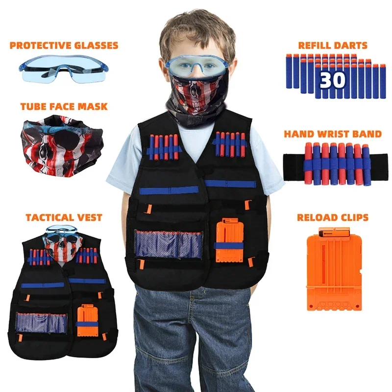 SNEW Kids Tactical Vest Suit K - Kids Outdoor Games For Party recension och pris