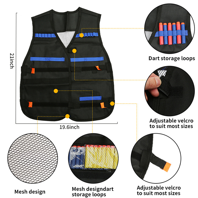 SNEW Kids Tactical Vest Suit K - Kids Outdoor Games For Party recension och pris