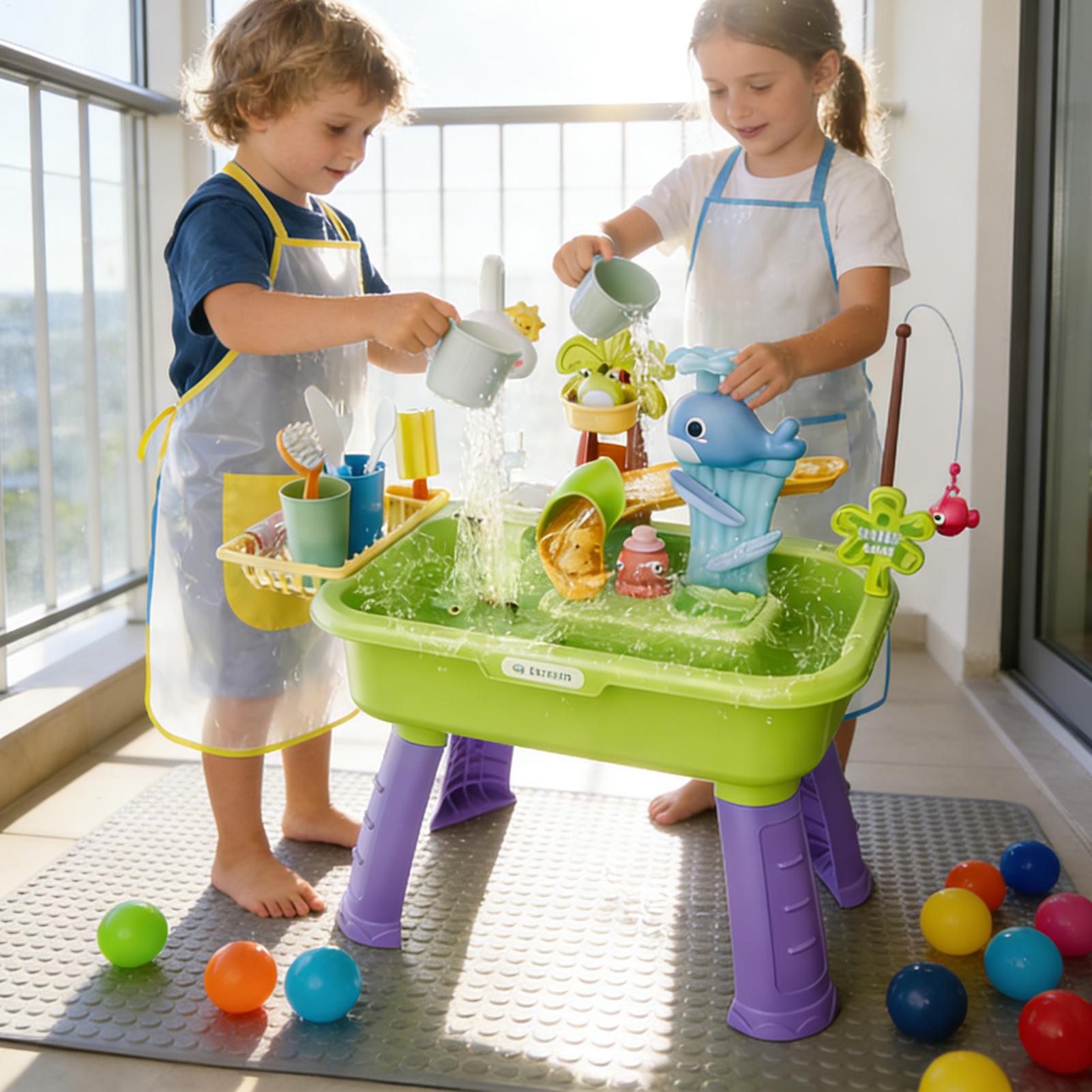 Children's Kitchen Toys Electr - Kids Outdoor Water Table recension och pris