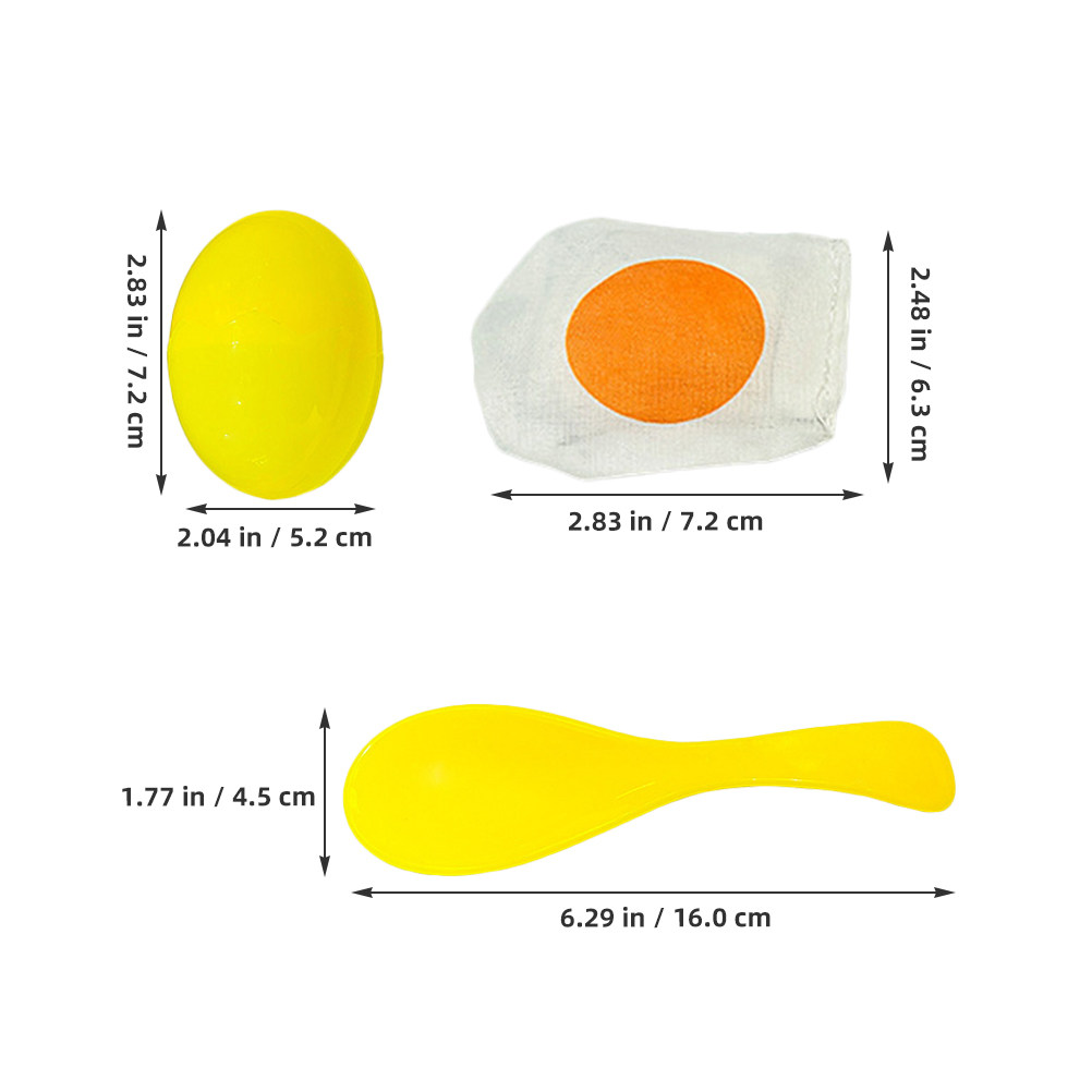 4Sets Colorful Balance Spoon E - Kids Outdoor Games For Party recension och pris