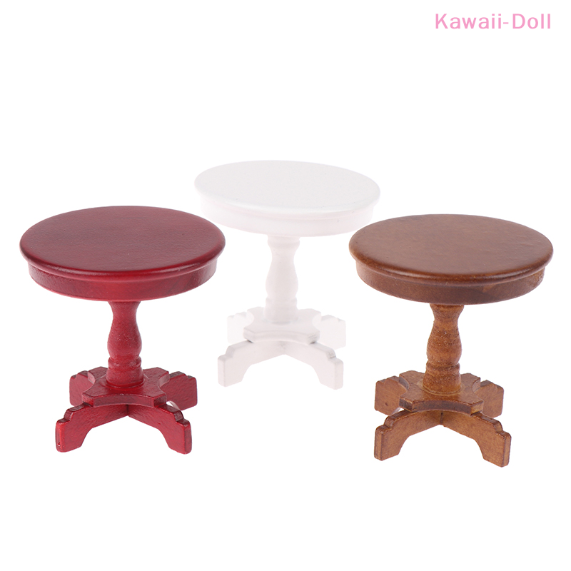 1Pcs Dollhouse Wooden Miniatur - Kids Outdoor Picnic Table recension och pris