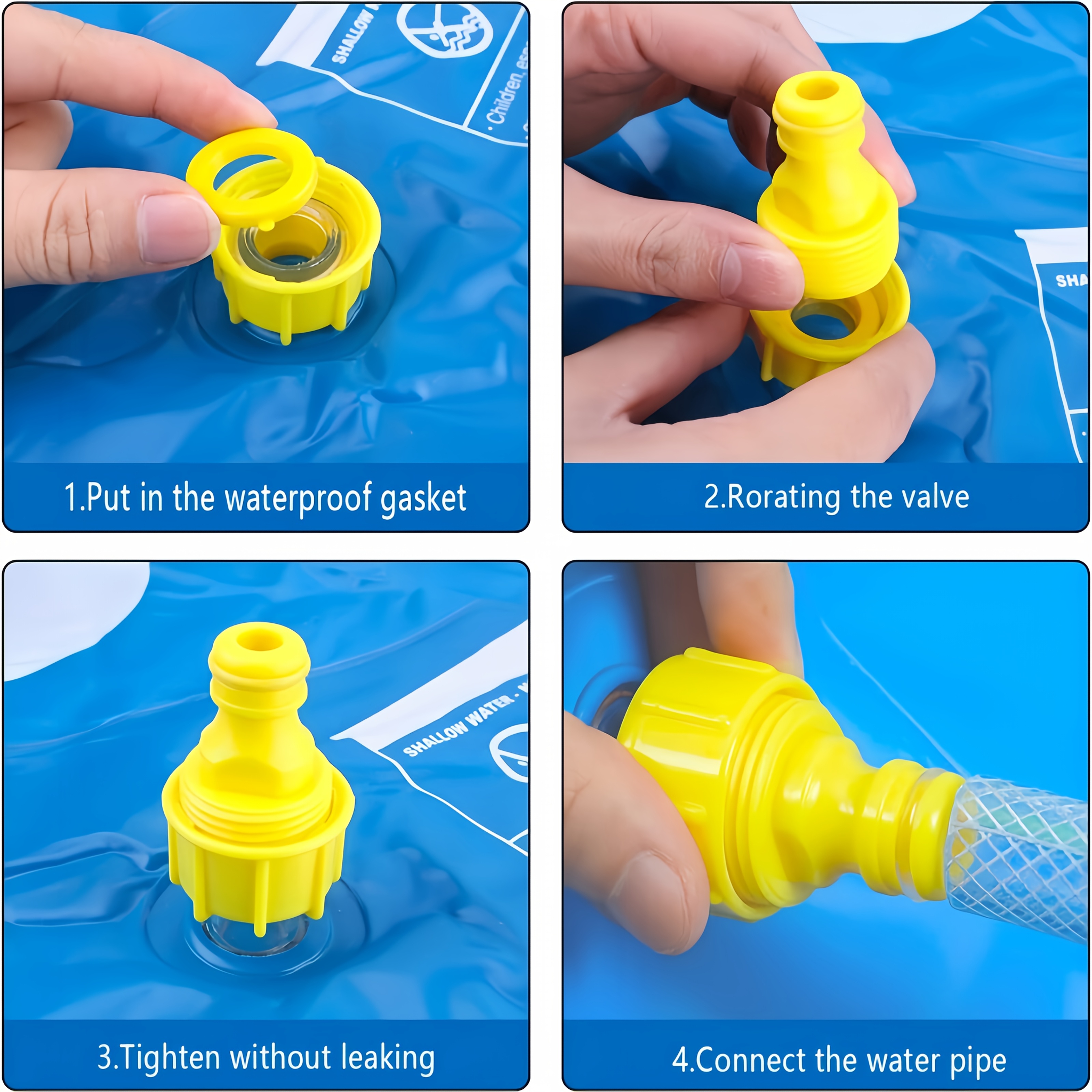 PVC Inflatable Splash Pad Spri - Sprinkler Splash Pad recension och pris