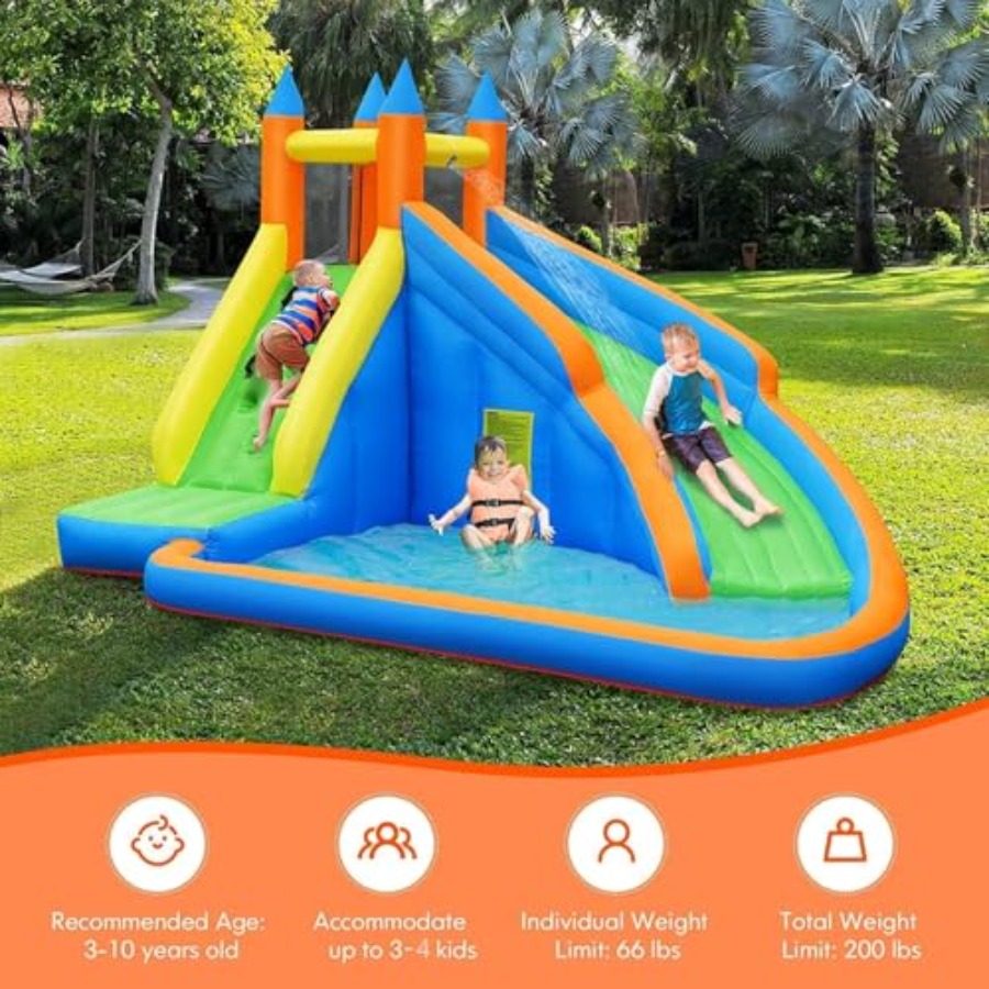 Backyard outdoor inflatable wa - Kids Outdoor Climbing Wall recension och pris