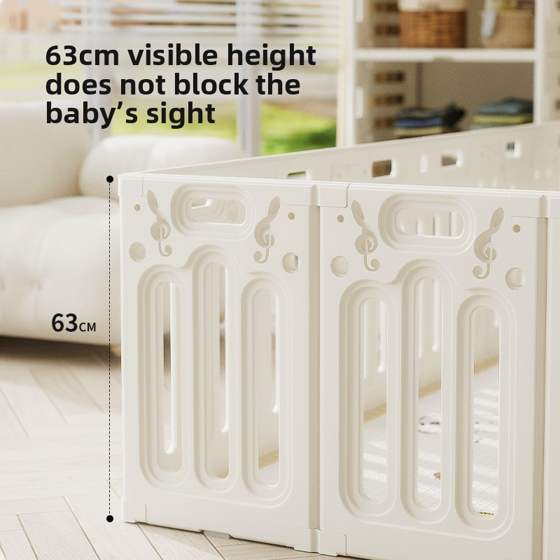 Baby Playpen with Mat, Safety  - Kids Outdoor Yard recension och pris