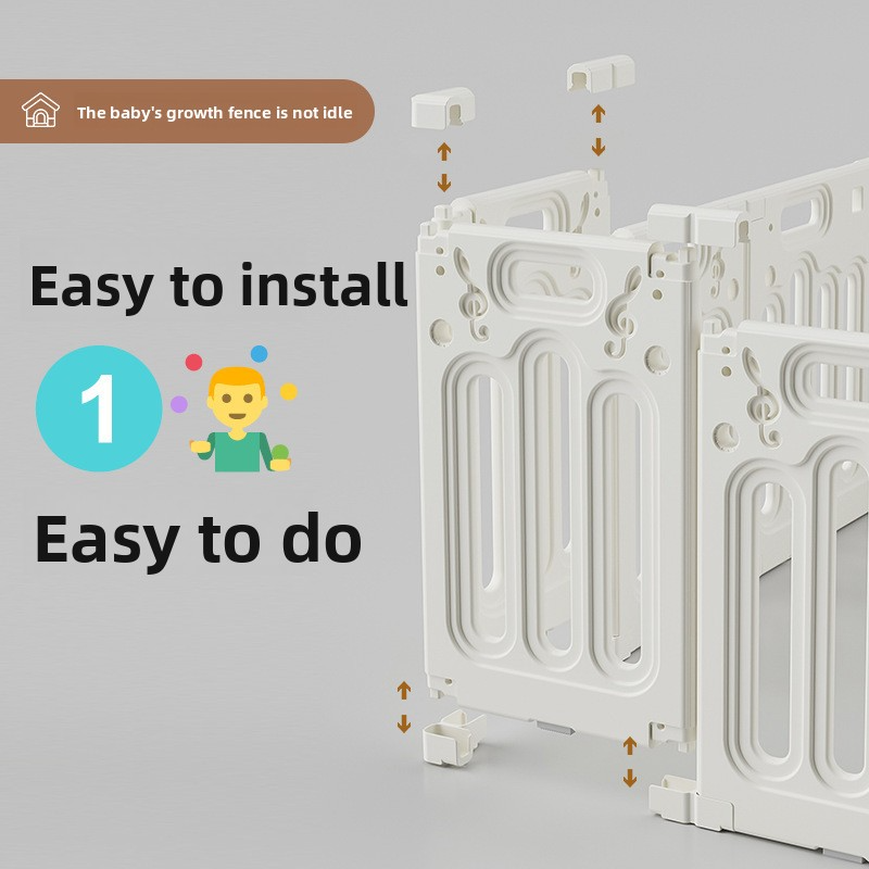 Baby Playpen with Mat, Safety  - Kids Outdoor Yard recension och pris