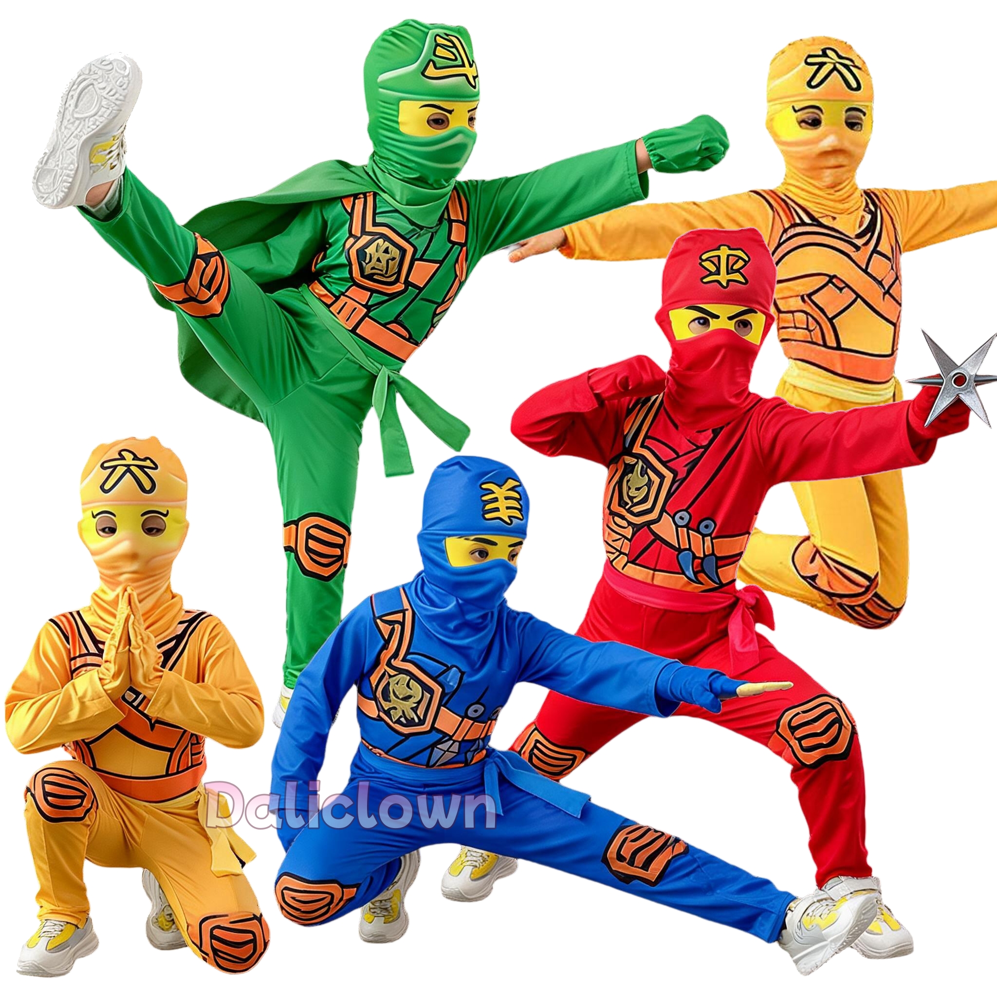 Leg Ninja Cosplay Superhero Ju - Kids Outdoor Ninja Warrior Course recension och pris