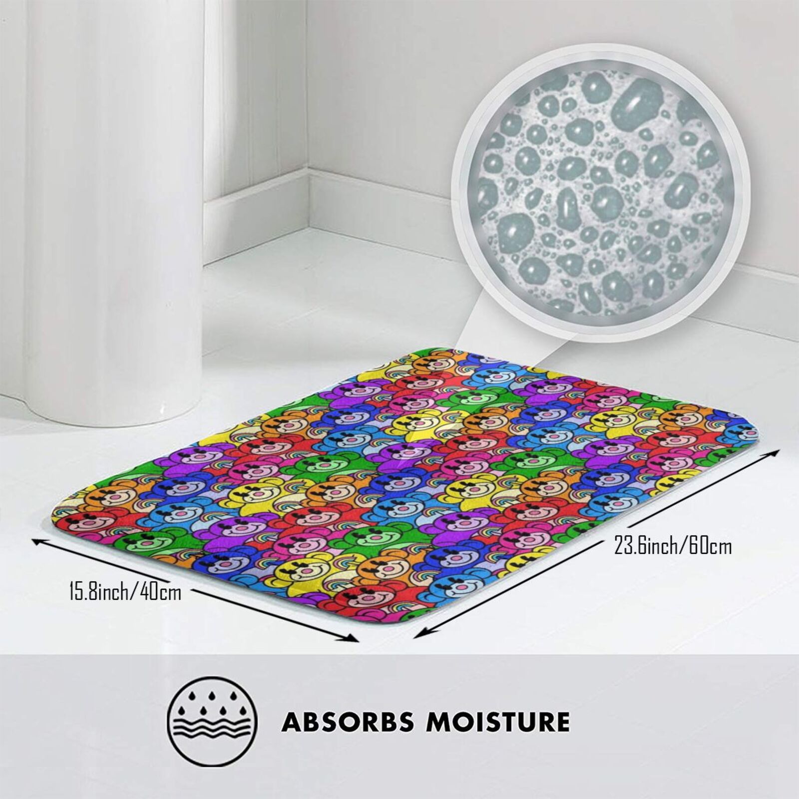 Rainbow Monkeys Carpet Mat Rug - Kids Outdoor Monkey Bars recension och pris