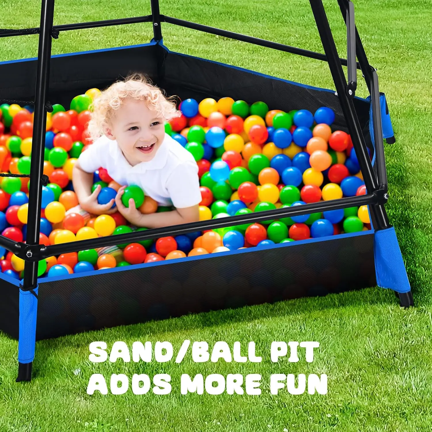 Hot-sellingJungle Gym with Pla - Kids Outdoor Monkey Bars recension och pris