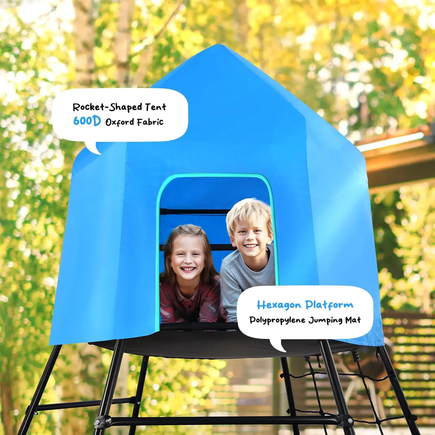 Hot-sellingJungle Gym with Pla - Kids Outdoor Monkey Bars recension och pris