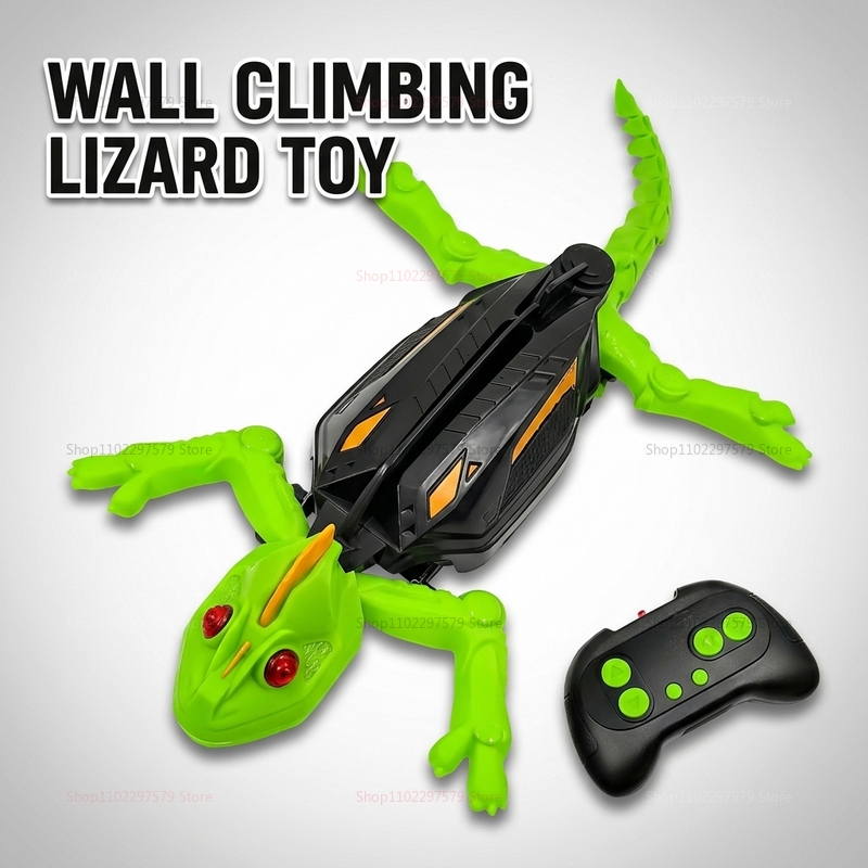Smart Wall Climbing Lizard Toy - Kids Outdoor Climbing Wall recension och pris