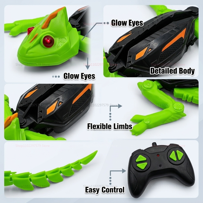 Smart Wall Climbing Lizard Toy - Kids Outdoor Climbing Wall recension och pris