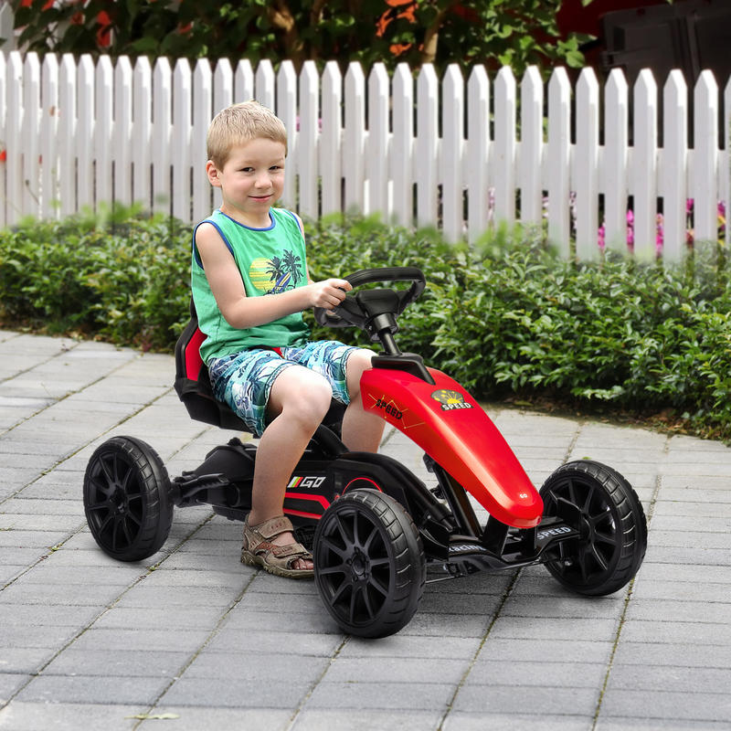 Aosom Kids Pedal Go Kart w/ Sw - Go Kart Pedal Kids recension och pris