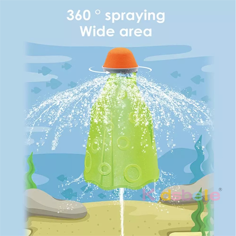 Outdoor Water Spray Sprinkler  - Kids Outdoor Jumping Toys recension och pris