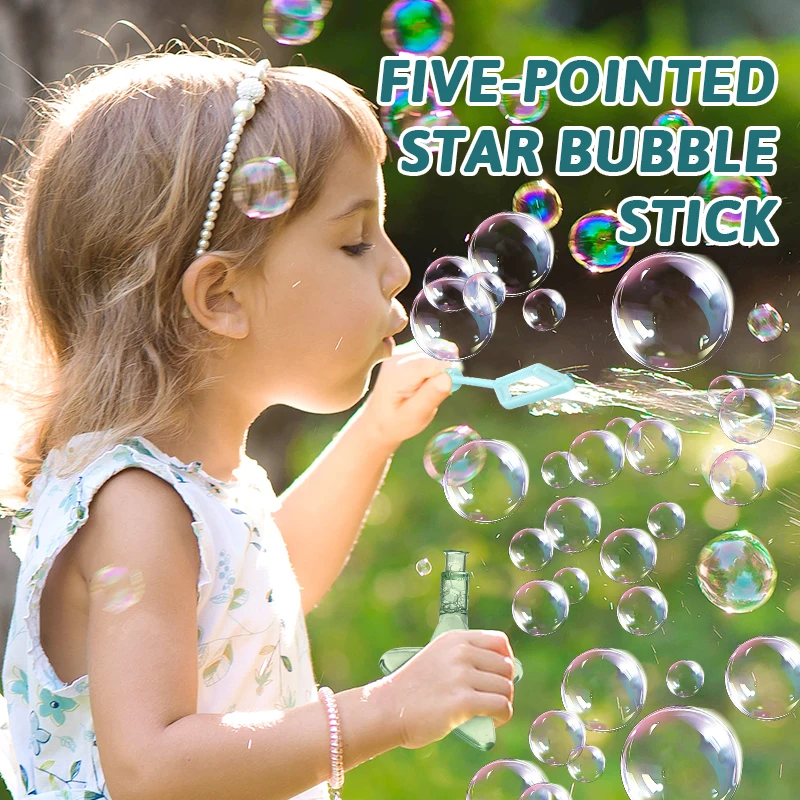 Five pointed star bubble toy p - Bubble Sword Wand recension och pris