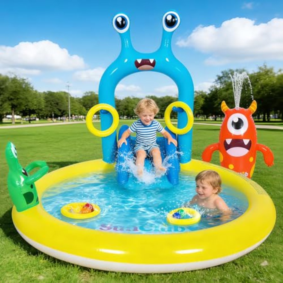 Inflatable Splash Pad for - Mo - Sprinkler Splash Pad recension och pris
