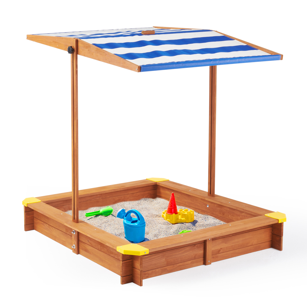 Wooden Kids Picnic Table, Sand - Kids Outdoor Picnic Table recension och pris
