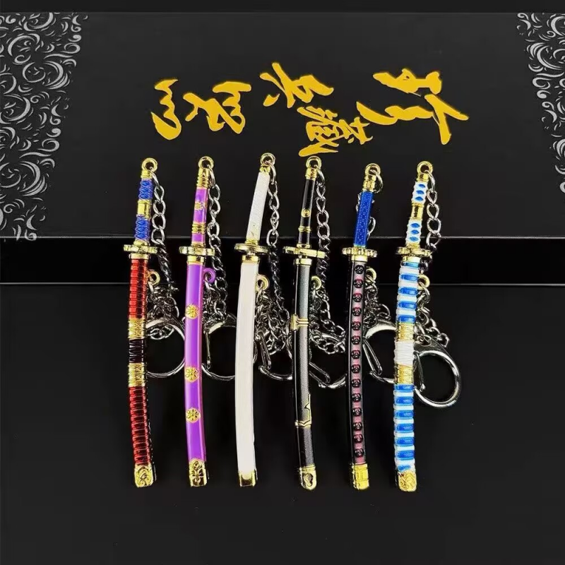 9cm Mini Anime Keychain With A - Bubble Sword Wand recension och pris
