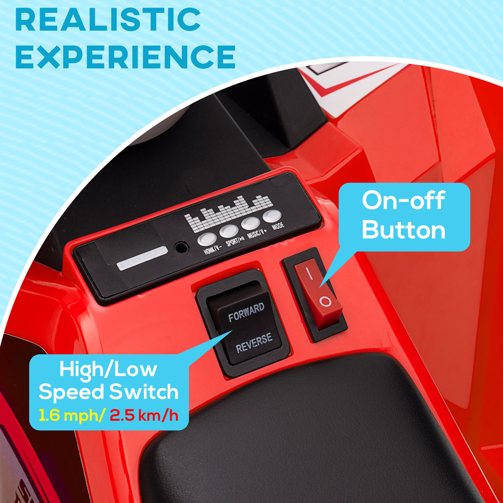 Car 6V with Kids Durable Desig - Kids Outdoor Yard recension och pris