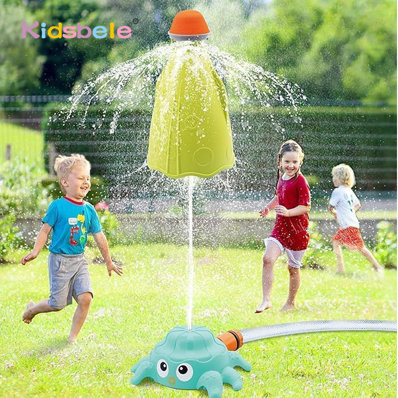 Outdoor Water Spray Sprinkler  - Kids Outdoor Jumping Toys recension och pris