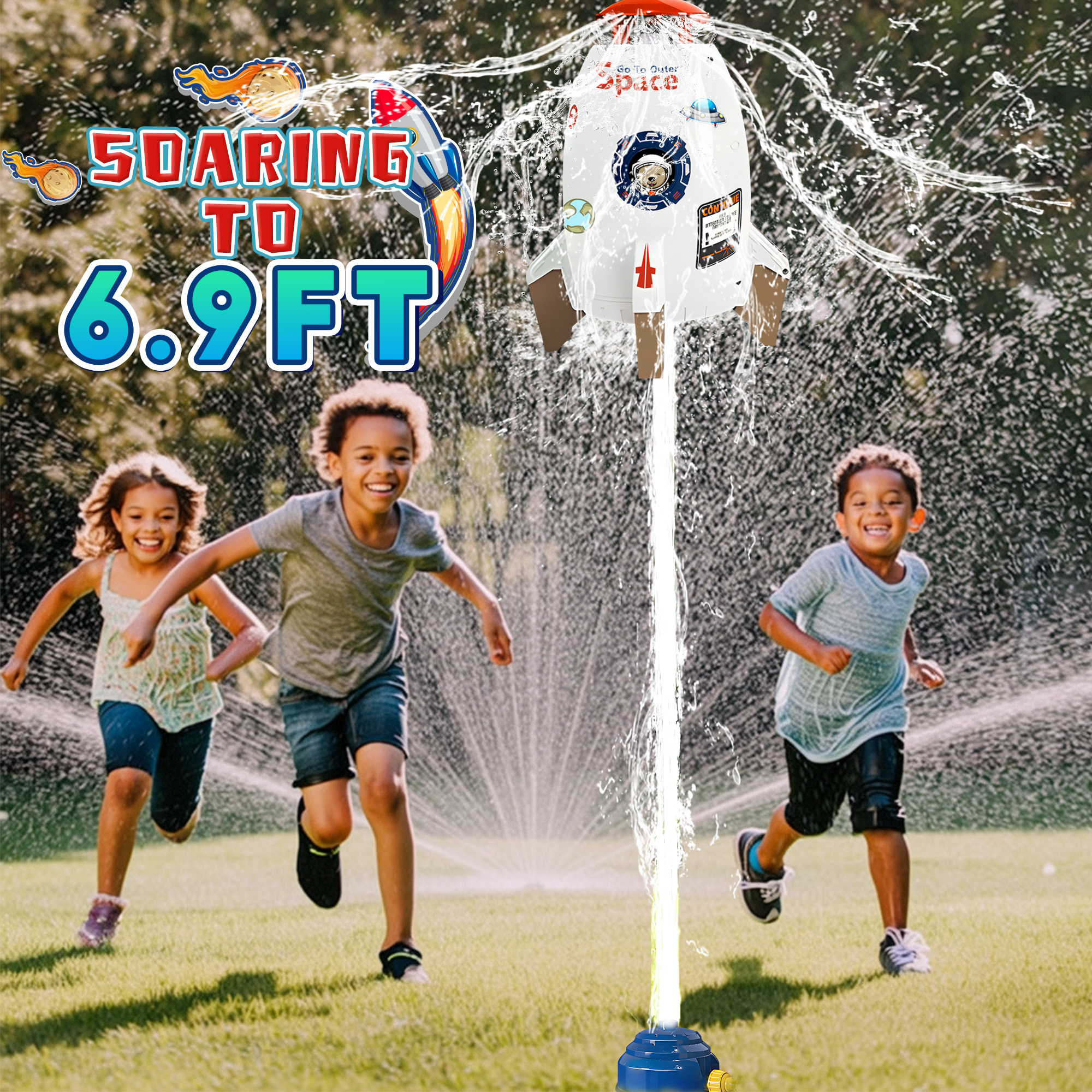 Sprinkler for Kids Outdoor Roc - Kids Outdoor Yard recension och pris