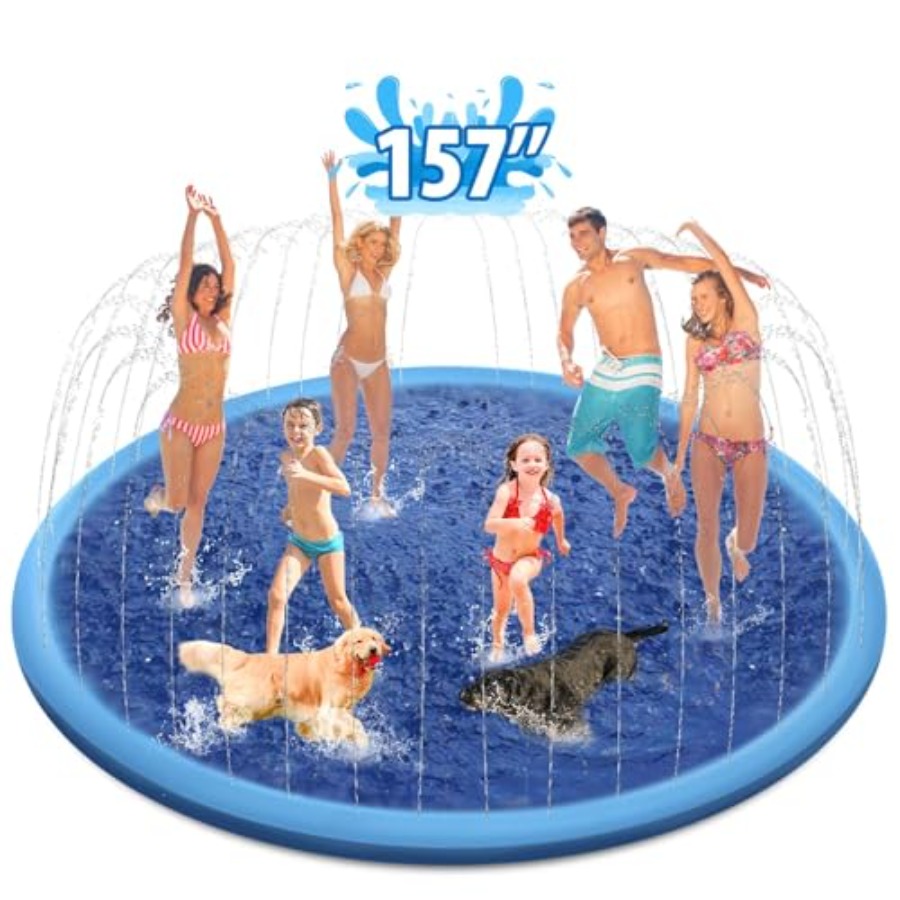 Outdoor splash pad for kids an - Sprinkler Splash Pad recension och pris