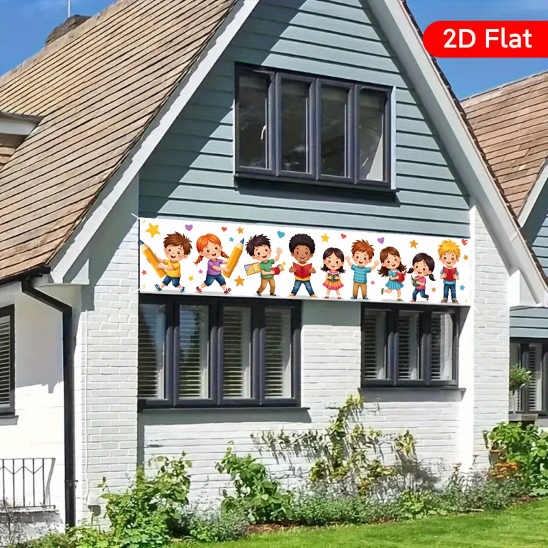 VIKAMA Back to School Yard Ban - Kids Outdoor Yard recension och pris