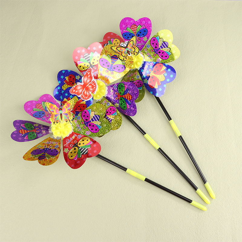 1Pc Colorful Sequin Windmill C - Kids Outdoor Yard recension och pris