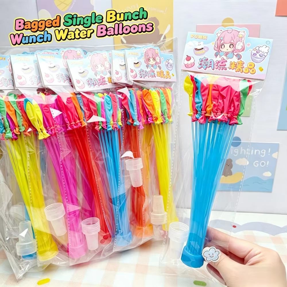 111Pcs Rapid Fill Water Globos - Kids Outdoor Games For Party recension och pris