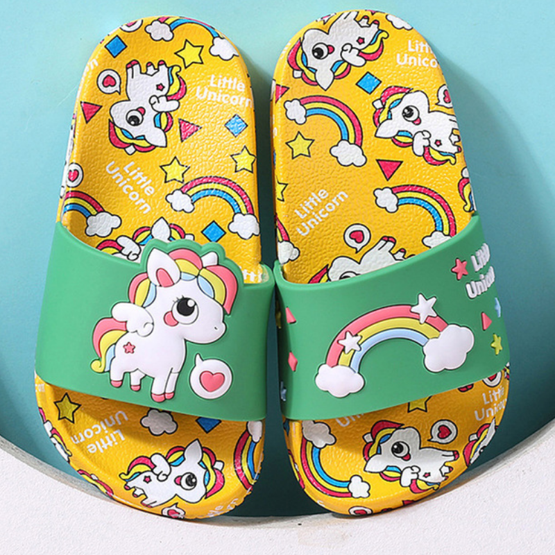 Unicorn Slippers for Boy Girl  - Kids Indoor Outdoor Slippers recension och pris