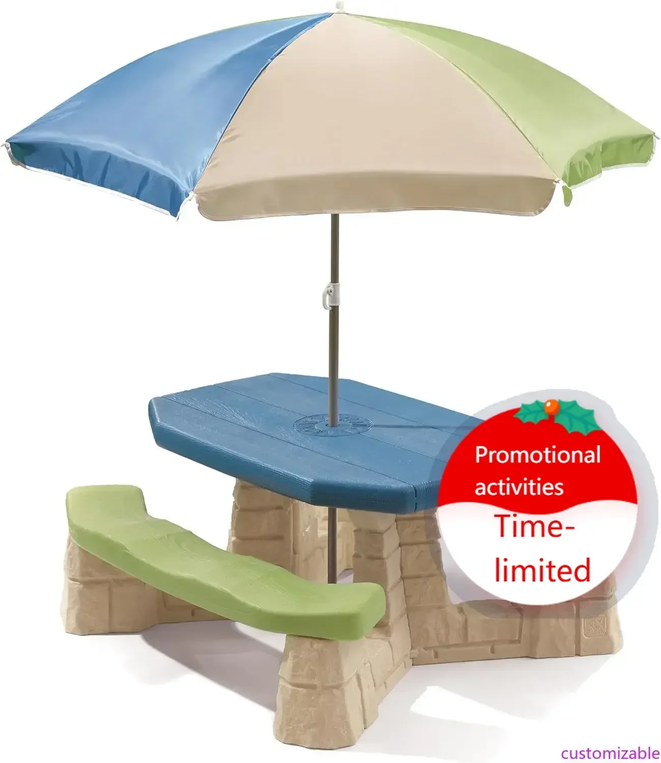 Hot salesNaturally Playful Kid - Kids Outdoor Picnic Table recension och pris