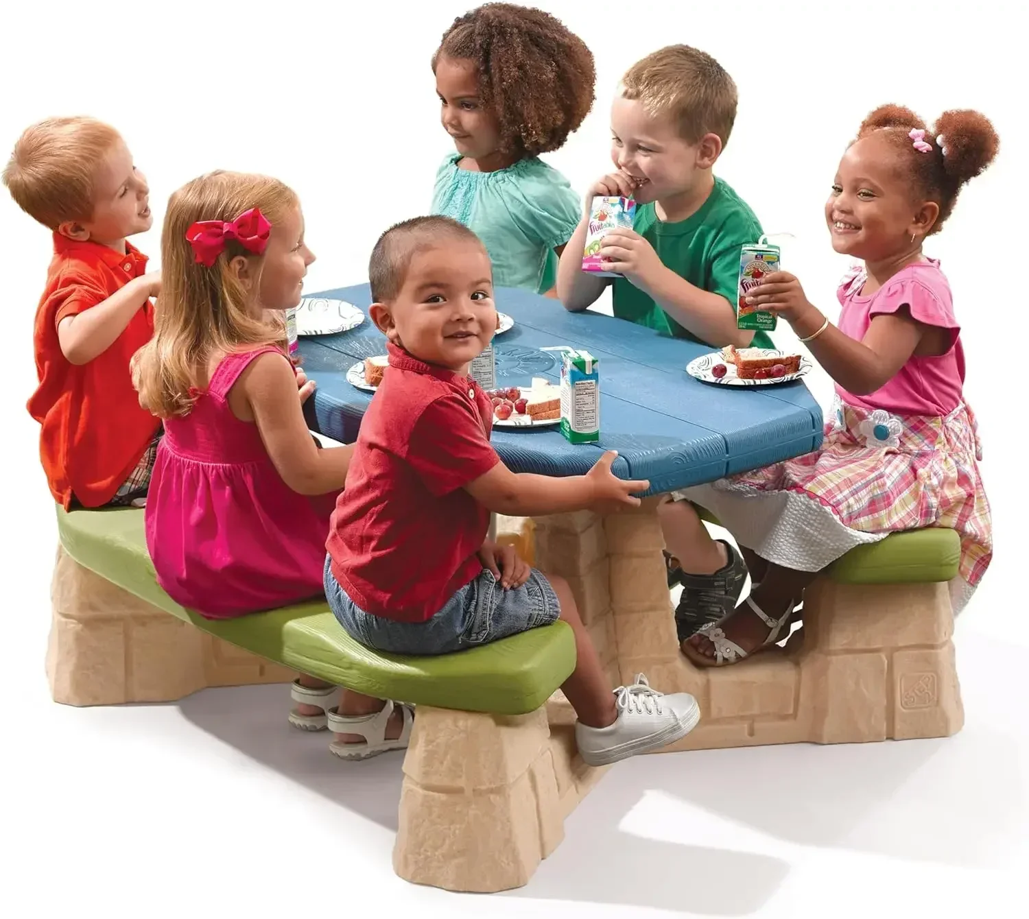 Hot salesNaturally Playful Kid - Kids Outdoor Picnic Table recension och pris