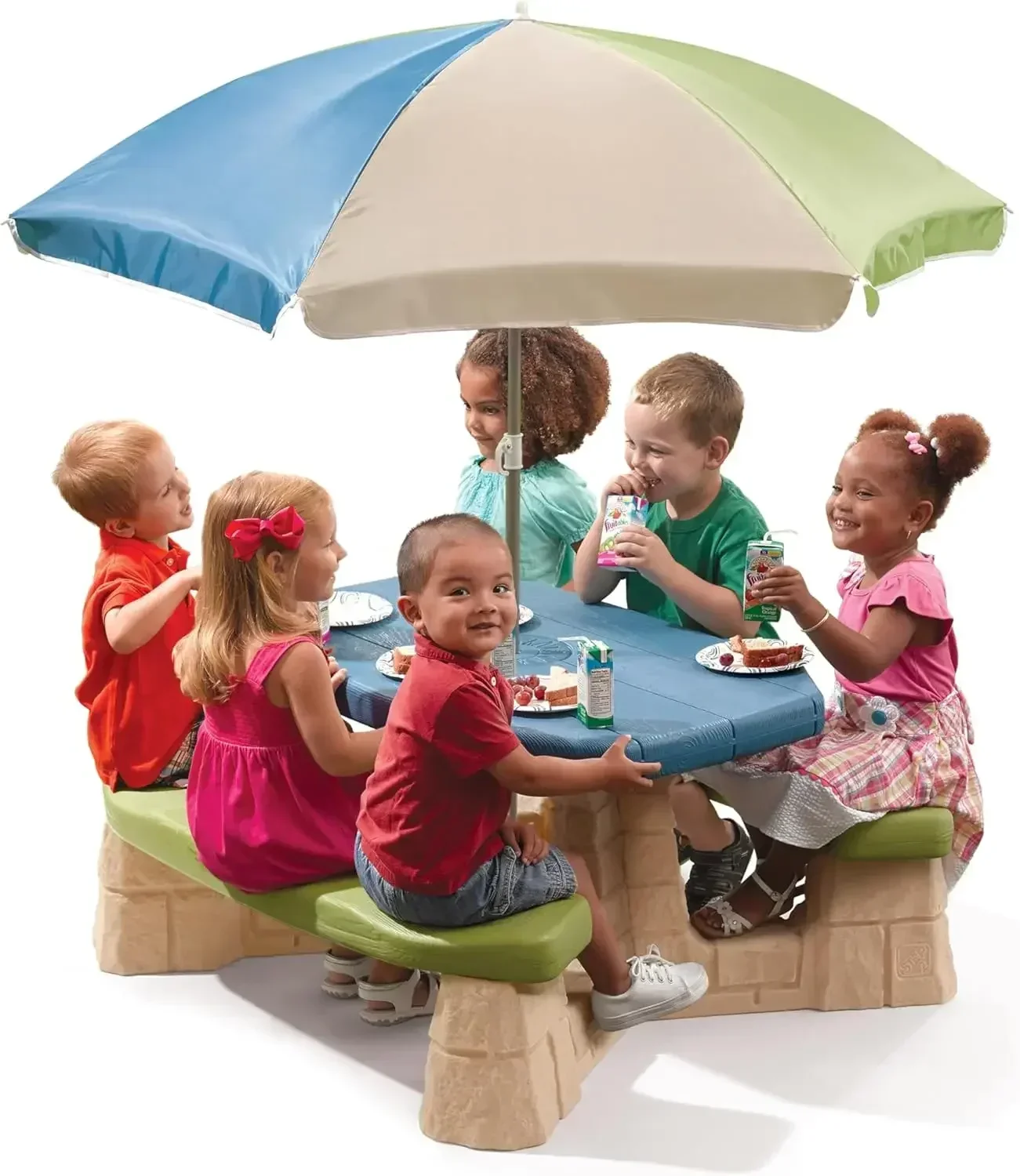 Hot salesNaturally Playful Kid - Kids Outdoor Picnic Table recension och pris