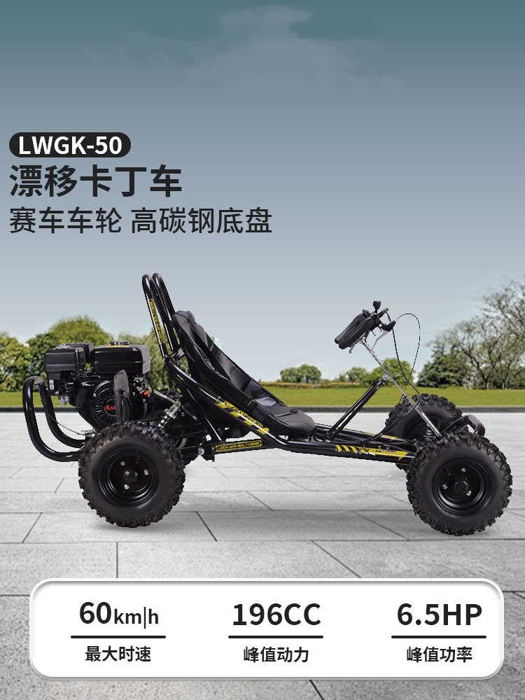 168 Gas Powered 196cc Engine o - Go Kart Pedal Kids recension och pris