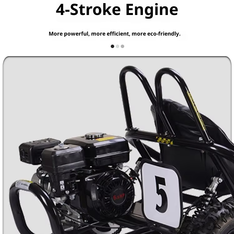 168 Gas Powered 196cc Engine o - Go Kart Pedal Kids recension och pris